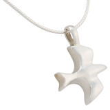 Dove Cremation Jewelry Pendant