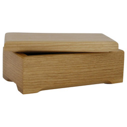 Concord Alder Keepsake Box with Lid Off