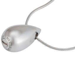 Bottom View - Teardrop II Cremation Jewelry