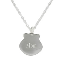 Seashell Cremation Jewelry with Optional Direct Engraving