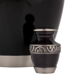 Regent Black Keepsake Urn