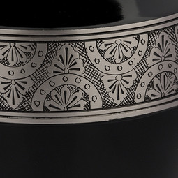 Regent Black Brass Urn - Close Up Detail Shown