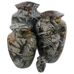 Classic Camouflage Urn Collection (All Sold Separately)