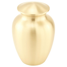 Simple Brass Urn Gold - Small
