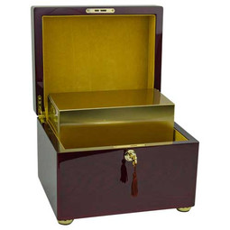 Reflection Rosewood Chest Urn with Brass Insert (Sold Separately)