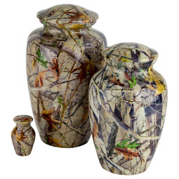Next Camo G2 Camouflage Urn - Collection Shown - All Sold Separately