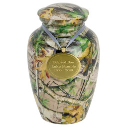 Next G-1 Vista Camouflage Urn Medium - Shown with Pendant Option