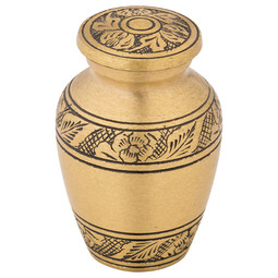 Coronet Gold Keepsake Urn