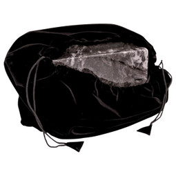 Ebony Classic Cultured Marble Urn - Optional Urn Bag