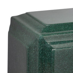 Arch Cultured Marble Urn for Two - Close Up