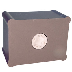 Claremont Cultured Marble Urn - Purple - Bottom Opening