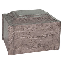 Claremont Cultured Marble Urn - Stone Gray