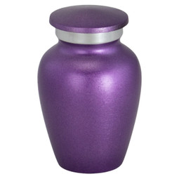 Dark Amethyst Keepsake Urn