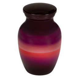 Sunset Sail Keepsake Urn - Back View