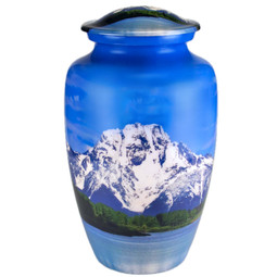 Mountain View Aluminum Urn