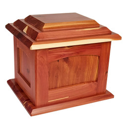 Craftsman Cedar Urn - Extra Large
