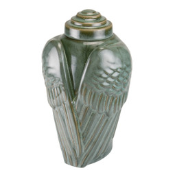 Angel Wings Ceramic Urn - Serene