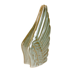 Angel Wings Ceramic Keepsake Urn - Serene
