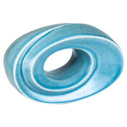 Inner Light Ceramic Extra Small Urn - Blue