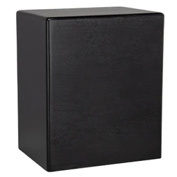 Arden Maple Wood Urn - Black