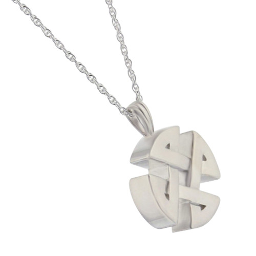Celtic Knot II Cremation Jewelry Pendant