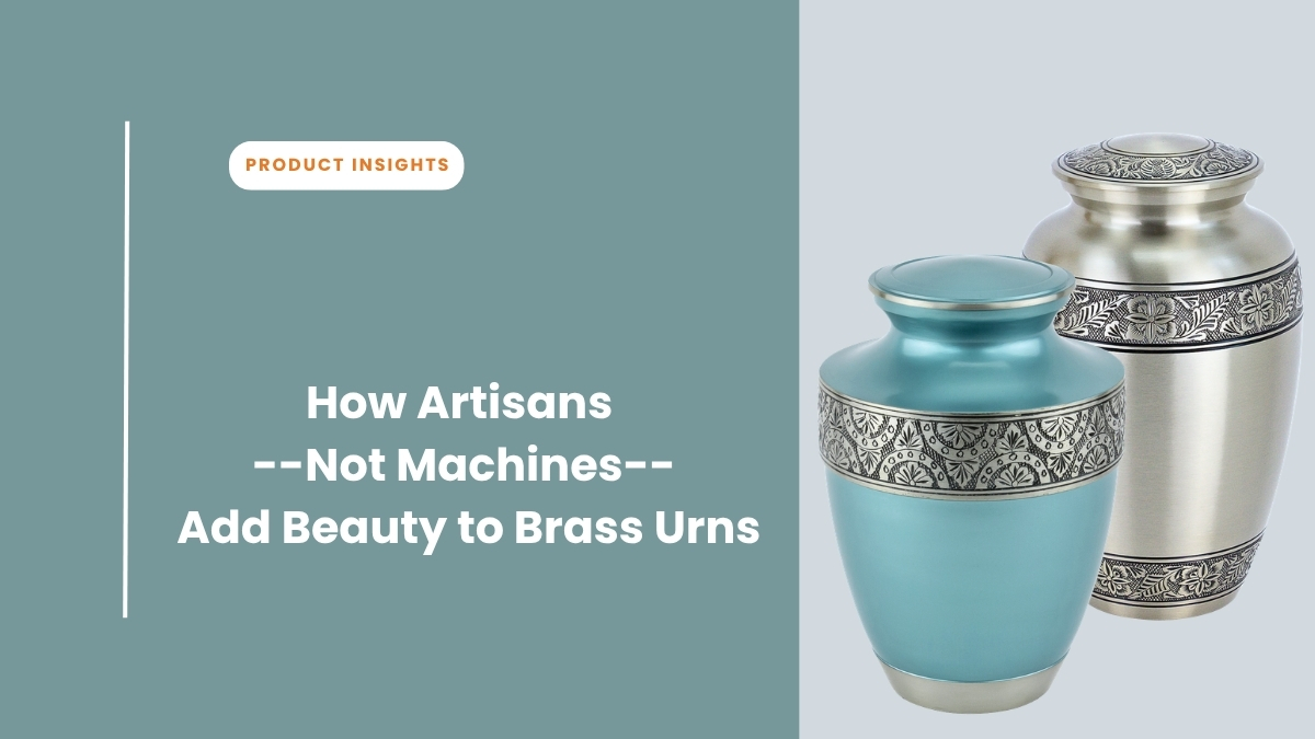 How Artisans -- Not Machines -- Add Beauty to Brass Urns