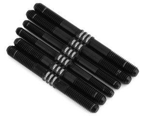 JConcepts HB Racing D819/E819 Fin Titanium Turnbuckle Set (Black) (6)