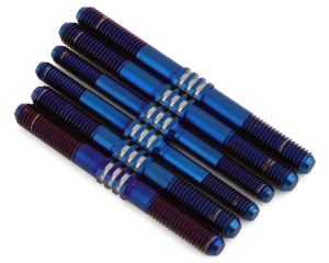 JConcepts HB Racing D819/E819 Fin Titanium Turnbuckle Set (Blue) (6) JConcepts HB Racing D819/E819 Fin Titanium Turnbuckle Set (Blue) (6)