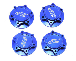 JConcepts Fin 17mm 1/8th Serrated Light Weight Wheel Nut (Blue) (4) JConcepts Fin 17mm 1/8th Serrated Light Weight Wheel Nut (Blue) (4)