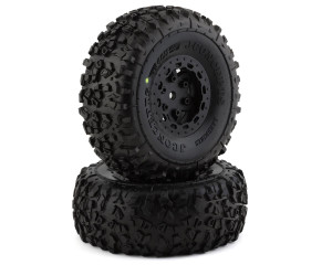 JConcepts Pre-Mounted Landmines Tires w/Tremor Wheels (Black) (2) (Yellow) JConcepts Pre-Mounted Landmines Tires w/Tremor Wheels (Black) (2) (Yellow)
