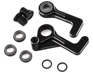 JConcepts RC10T Aluminum Steering Bellcranks (Black) JConcepts RC10T Aluminum Steering Bellcranks (Black)