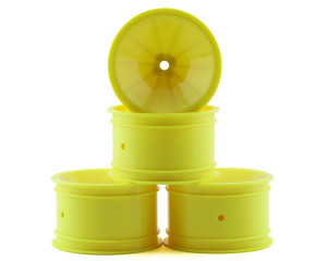 JConcepts Mono 2.2 Rear Wheels (Yellow) (4) (RC10) JConcepts Mono 2.2 Rear Wheels (Yellow) (4) (RC10)