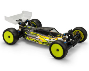 JConcepts RC10 B7/B7D "F2" Body w/Turf & Carpet Wings (Clear) (Light Weight) JConcepts RC10 B7/B7D "F2" Body w/Turf & Carpet Wings (Clear) (Light Weight)