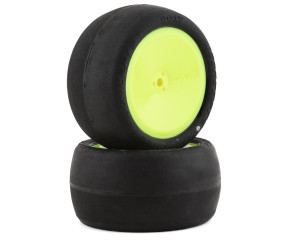 JConcepts Smoothie 2 2.2" Pre-Mounted Rear Buggy Tires (Yellow) (2) (Silver) JConcepts Smoothie 2 2.2" Pre-Mounted Rear Buggy Tires (Yellow) (2) (Silver)