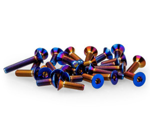 JConcepts Team Associated B6.4 Titanium Lower Screw Set (26) (Blue/Purple/Gold) JConcepts Team Associated B6.4 Titanium Lower Screw Set (26) (Blue/Purple/Gold)