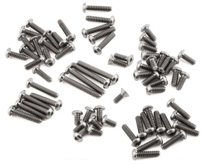 ProTek RC AE B74.2 / B74.2D "Grade 5" Titanium Screw Kit (68) (Upper) ProTek RC AE B74.2 / B74.2D "Grade 5" Titanium Screw Kit (68) (Upper)