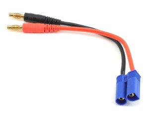 ProTek RC Heavy Duty EC5 Charge Lead (Male EC5 to 4mm Banana Plugs) ProTek RC Heavy Duty EC5 Charge Lead (Male EC5 to 4mm Banana Plugs)