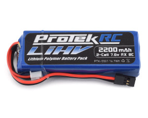 ProTek RC HV LiPo Receiver Battery Pack (Mugen/AE/8ight-X) (7.6V/2200mAh) ProTek RC HV LiPo Receiver Battery Pack (Mugen/AE/8ight-X) (7.6V/2200mAh)