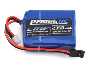 ProTek RC HV LiPo Receiver Battery Pack (HB/TLR 8IGHT) (7.6V/2350mAh) ProTek RC HV LiPo Receiver Battery Pack (HB/TLR 8IGHT) (7.6V/2350mAh)
