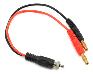 ProTek RC Glow Ignitor Charge Lead (Ignitor Connector to 4mm Bullet Connector) ProTek RC Glow Ignitor Charge Lead (Ignitor Connector to 4mm Bullet Connector)