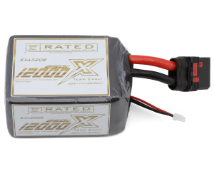Team Exalt "X-Rated" Drag Race 2S 250C LiPo Battery (7.4V/12,000mAh) Team Exalt "X-Rated" Drag Race 2S 250C LiPo Battery (7.4V/12,000mAh)