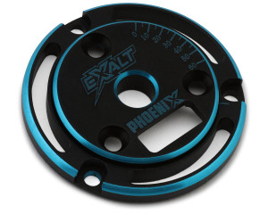 Team Exalt Anodized Chamfered Edges Black Phoenix Motor Endplate (Blue) Team Exalt Anodized Chamfered Edges Black Phoenix Motor Endplate (Blue)