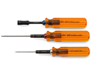MIP Gen 2 Metric Wrench Set (1.5mm, 2.0mm Hex & 7.0mm Nut Driver) MIP Gen 2 Metric Wrench Set (1.5mm, 2.0mm Hex & 7.0mm Nut Driver)