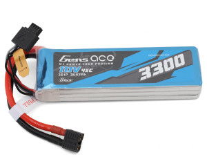 Gens Ace G-Tech Smart 3S LiPo Battery 45C (11.1V/3300mAh) w/Universal Connector Gens Ace G-Tech Smart 3S LiPo Battery 45C (11.1V/3300mAh) w/Universal Connector