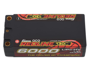 Gens Ace Redline 2S 130C LiHV Battery Pack w/5mm Bullets (7.6V/6000mAh) Gens Ace Redline 2S 130C LiHV Battery Pack w/5mm Bullets (7.6V/6000mAh)