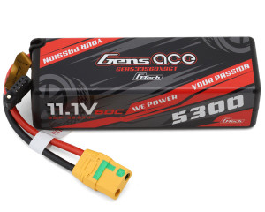 Gens Ace G-Tech Smart 3S LiPo Battery 60C (11.1V/5300mAh) Gens Ace G-Tech Smart 3S LiPo Battery 60C (11.1V/5300mAh)