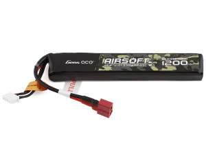 Gens Ace 3S 25C Airsoft LiPo Battery w/Deans Plug (11.1V/1200mAh) Gens Ace 3S 25C Airsoft LiPo Battery w/Deans Plug (11.1V/1200mAh)