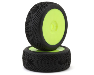 Raw Speed RC Radar 1/8 Buggy Pre-Mounted Tires (Yellow) (2) (Gumball (Pink)) Raw Speed RC Radar 1/8 Buggy Pre-Mounted Tires (Yellow) (2) (Gumball (Pink))
