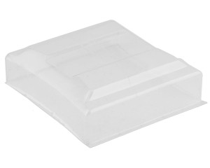 Raw Speed RC 1/10 Scale Buggy Rear Wing (Clear) (6.5") Raw Speed RC 1/10 Scale Buggy Rear Wing (Clear) (6.5")