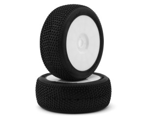 Raw Speed RC Villain 1/8 Buggy Pre-Mounted Tires (White) (2) (Soft - Long Wear) Raw Speed RC Villain 1/8 Buggy Pre-Mounted Tires (White) (2) (Soft - Long Wear)